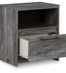 Signature Design by Ashley Baystorm King Panel Storage Bed, Dresser and Nights