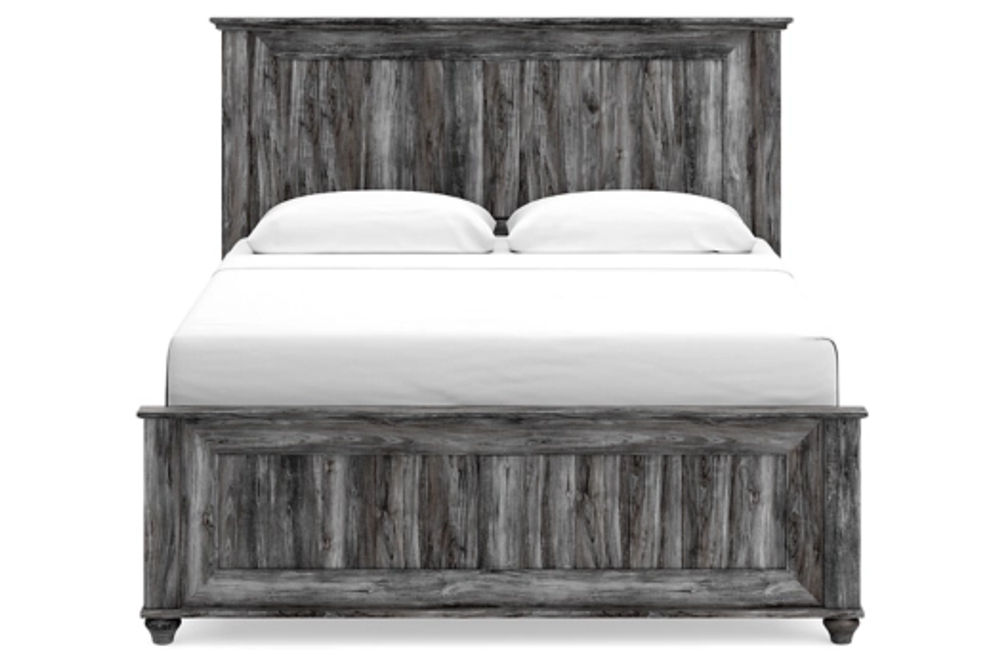 Benchcraft Thyven King Panel Bed-Gray