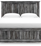 Benchcraft Thyven King Panel Bed-Gray