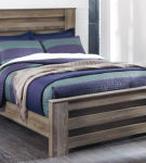 Signature Design by Ashley Zelen Full Panel Bed-Warm Gray