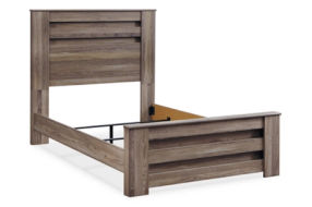 Signature Design by Ashley Zelen Full Panel Bed-Warm Gray