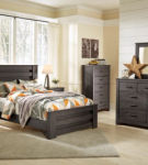 Signature Design by Ashley Brinxton Full Panel Bed, Dresser and Mirror