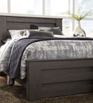 Signature Design by Ashley Brinxton King Panel Bed-Charcoal