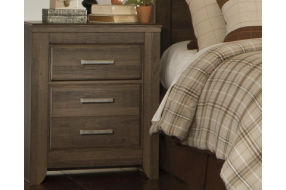 Signature Design by Ashley Dolante Queen Upholstered Bed with Chest of Drawers