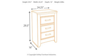 Signature Design by Ashley Juararo California King Poster Bed, Dresser, Mirror