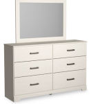 Signature Design by Ashley Stelsie Queen Panel Bed, Dresser and Mirror