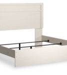 Signature Design by Ashley Stelsie King Panel Bed, Chest and Nightstand-White