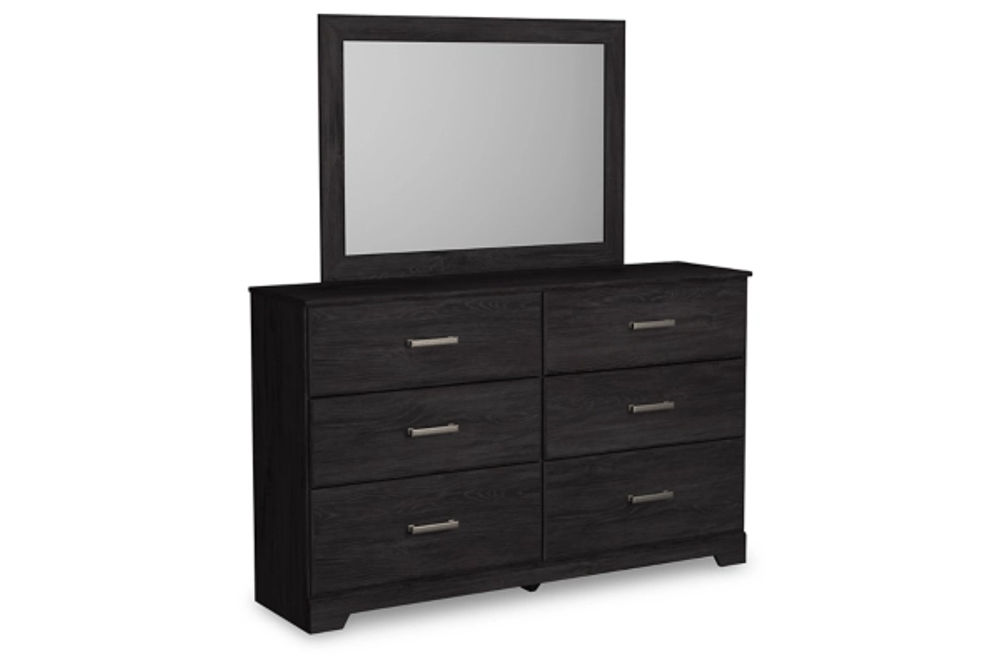 Signature Design by Ashley Belachime King Panel Bed, Dresser and Mirror