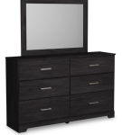 Signature Design by Ashley Belachime Full Panel Bed, Dresser and Mirror