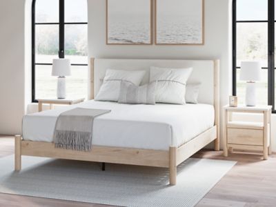 Rent-To-Own Signature Design by Ashley Cadmori King Upholstered