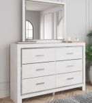 Signature Design by Ashley Altyra Full Panel Bed, Dresser, Mirror and Nightsta