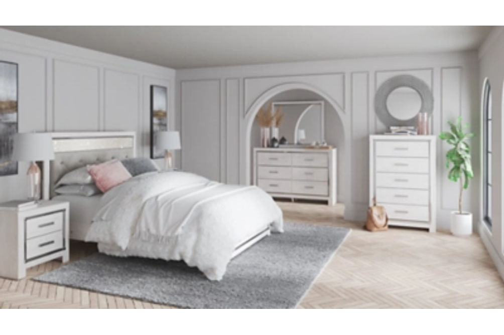 Signature Design by Ashley Altyra Queen Panel Bed, Dresser and Mirror