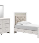 Signature Design by Ashley Altyra Twin Panel Bed, Dresser and Mirror