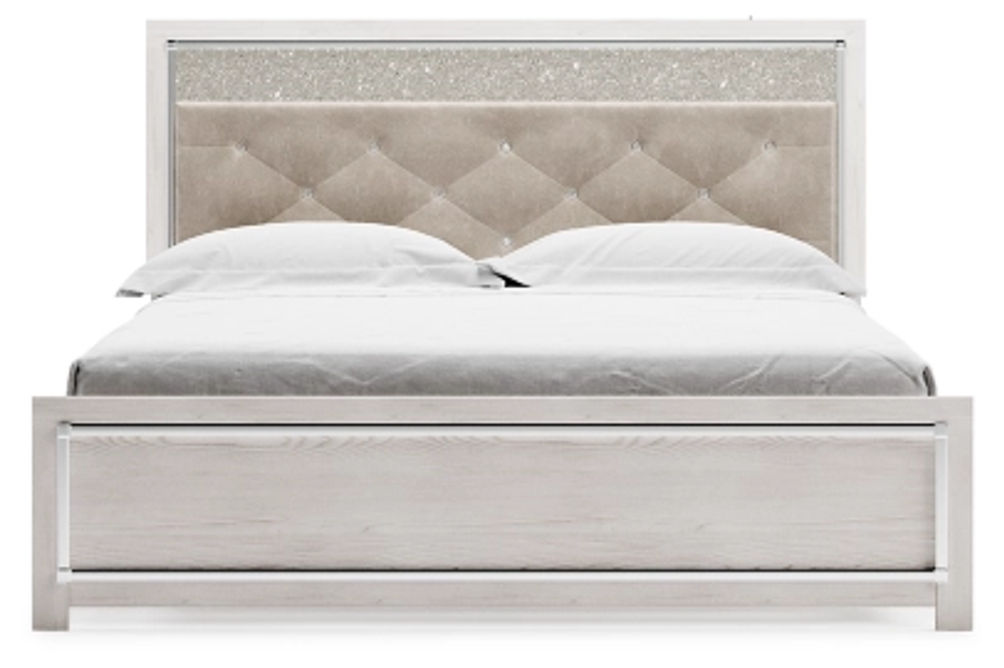 Signature Design by Ashley Altyra King Panel Bed-White