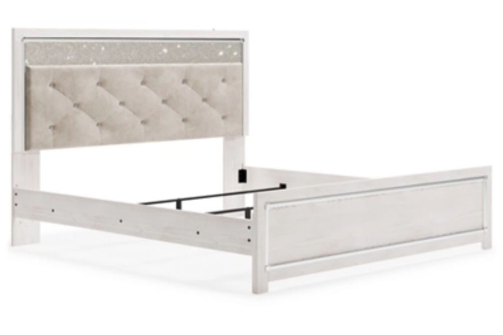 Signature Design by Ashley Altyra King Panel Bed-White