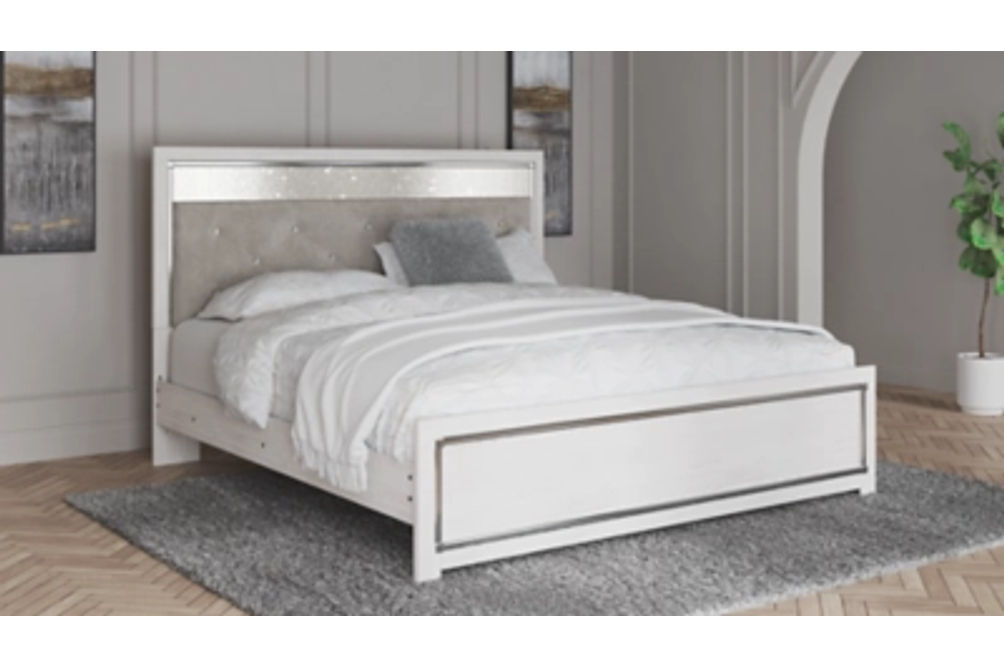 Signature Design by Ashley Altyra King Panel Bed-White