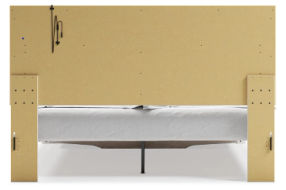 Signature Design by Ashley Altyra King Upholstered Storage Bed-White