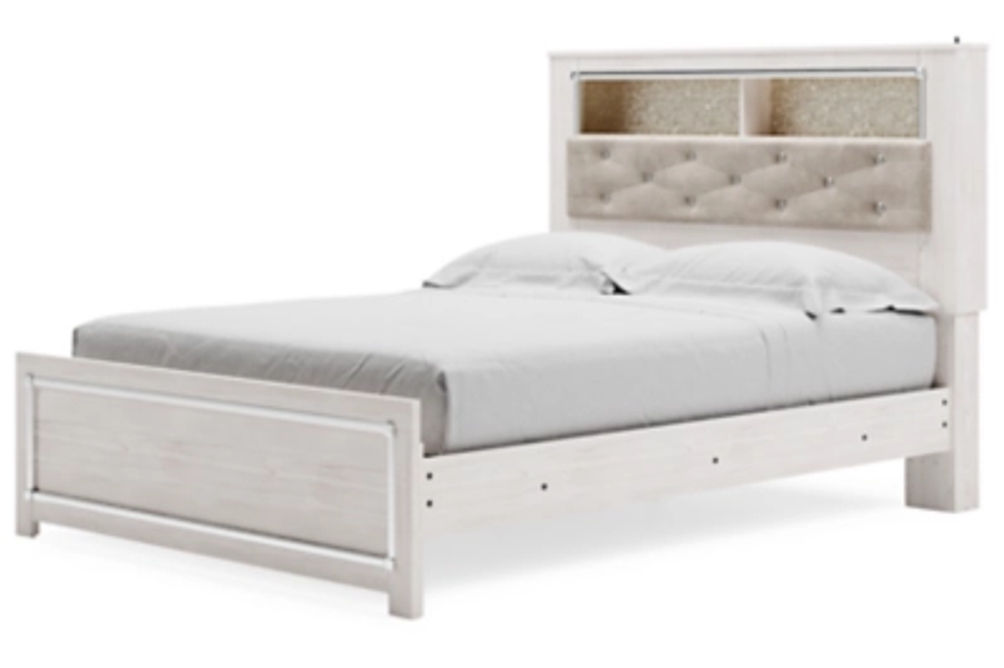 Signature Design by Ashley Altyra Queen Panel Bookcase Bed-White