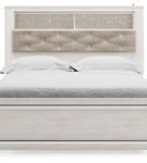 Signature Design by Ashley Altyra Queen Panel Bookcase Bed-White