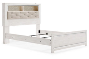 Signature Design by Ashley Altyra Queen Panel Bookcase Bed-White