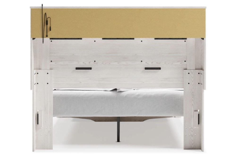 Signature Design by Ashley Altyra Queen Panel Storage Bed, Dresser, Mirror and