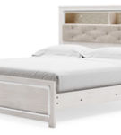 Signature Design by Ashley Altyra King Panel Bookcase Bed-White