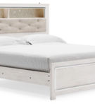 Signature Design by Ashley Altyra King Panel Bookcase Bed-White