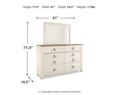 Rent-To-Own Signature Design by Ashley Willowton Queen Sleigh Bed 