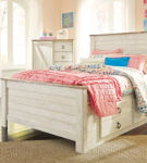 Signature Design by Ashley Willowton Full Panel Bed with 2 Storage Drawers