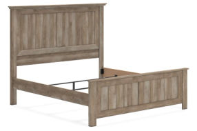 Signature Design by Ashley Yarbeck King Panel Bed-Sand