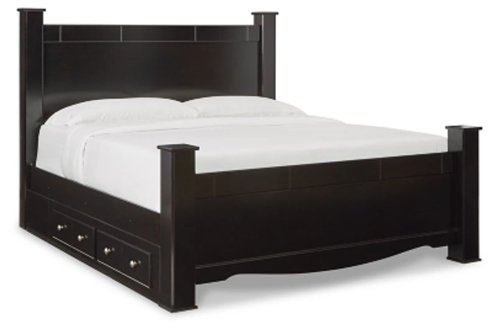 Mirlotown King Poster Bed with Storage