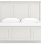 Signature Design by Ashley Grantoni King Panel Bed, Dresser and Mirror