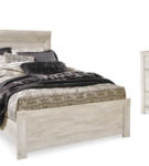 Bellaby Queen Panel Bed, Dresser, Mirror, and Nightstand-Whitewash