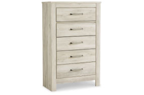 Signature Design by Ashley Bellaby King Panel Bed, Dresser, Mirror, Chest and