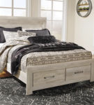 Signature Design by Ashley Bellaby Queen Panel Storage Bed, Dresser and Mirror