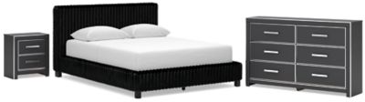 Rent-To-Own Signature Design by Ashley Zuraleus Queen Upholstered