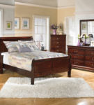 Signature Design by Ashley Alisdair Full Sleigh Bed, Dresser and Mirror