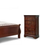 Signature Design by Ashley Alisdair Queen Sleigh Bed, Dresser, Mirror, and Che