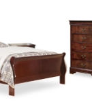 Signature Design by Ashley Alisdair King Sleigh Bed, Dresser, Mirror, Chest an