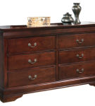 Signature Design by Ashley Alisdair Twin Sleigh Bed and Dresser