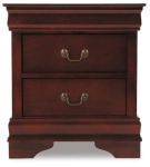 Signature Design by Ashley Alisdair King Sleigh Bed, Dresser, Mirror, Chest an