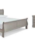 Signature Design by Ashley Kordasky King Sleigh Bed, Dress