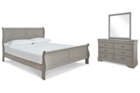 Signature Design by Ashley Kordasky King Sleigh Bed, Dress