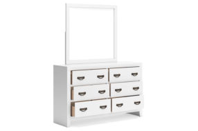 Signature Design by Ashley Binterglen Full Panel Bed, Dresser and Mirror