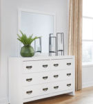 Signature Design by Ashley Binterglen King Panel Bed, Dresser and Mirror