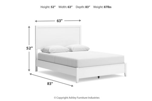 Signature Design by Ashley Binterglen Queen Panel Bed, Dresser, Mirror and Nig