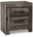 Wynnlow King Poster Bed, Dresser, Mirror and Nightstand-Gray