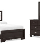Signature Design by Ashley Covetown Full Panel Bed, Dresser and Mirror