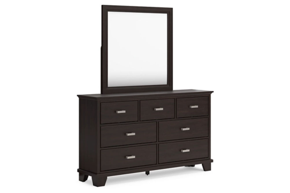 Signature Design by Ashley Covetown Twin Panel Bed, Dresser and Mirror