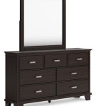 Signature Design by Ashley Covetown Full Panel Bed, Dresser and Mirror